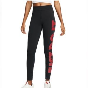 NWT NIKE Essential Just Do It Full Length Leggings